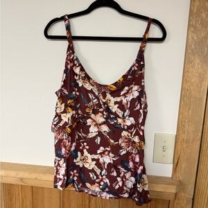 Torrid Floral Spaghetti Strap Top